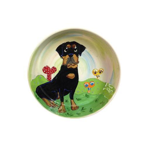 Rottweiler 2 Dog Bowl