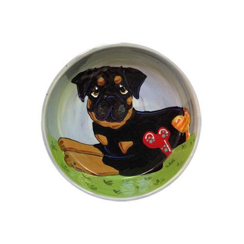 Rottweiler 3 Dog Bowl