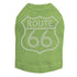 Route 66 Rhinestone Dog Tank