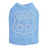 Route 66 Rhinestone Dog Tank