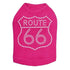 Route 66 Rhinestone Dog Tank