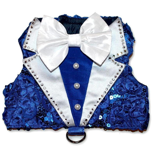 Royal Affair Tuxedo Dog Harness Vest