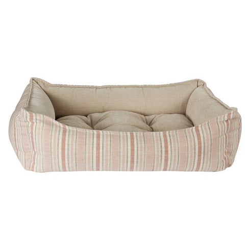 Sanibel Stripe Microlinen Scoop Dog Bed