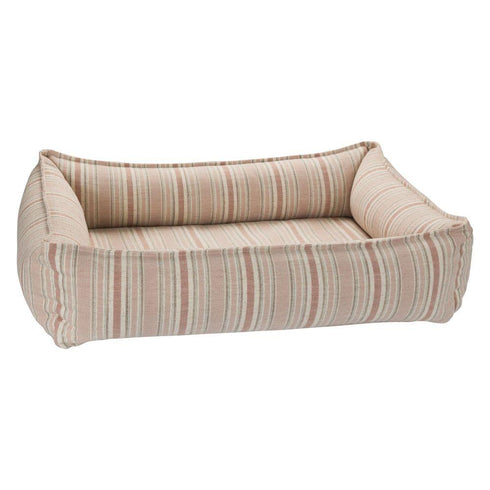 Sanibel Stripe Microlinen Urban Lounger Dog Bed