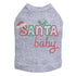 Santa Baby 2 Rhinestone Dog Tank