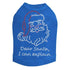 Santa I Can Explain Rhinestone Dog Tank