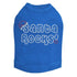 Santa Rocks Rhinestone Dog Tank
