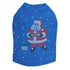 Santa With Snowflakes Rhinestone Dog Tank