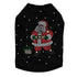 Santa With Snowflakes Rhinestone Dog Tank