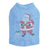 Santa With Snowflakes Rhinestone Dog Tank