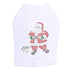 Santa With Snowflakes Rhinestone Dog Tank