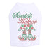 Santa's Helper Rhinestone Dog Tank