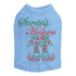 Santa's Helper Rhinestone Dog Tank