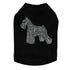 Schnauzer Rhinestone Dog Tank
