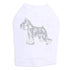 Schnauzer Rhinestone Dog Tank