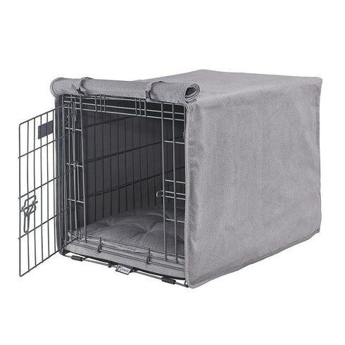 Shadow Microvelvet Dog Crate Cover