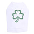 Shamrock #2 Rhinestone Dog Tank