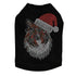 Sheltie Santa Rhinestone Dog Tank