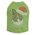 Sheltie Santa Rhinestone Dog Tank