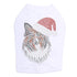 Sheltie Santa Rhinestone Dog Tank
