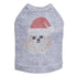 Shih Tzu Santa Rhinestone Dog Tank