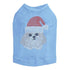 Shih Tzu Santa Rhinestone Dog Tank