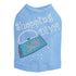Shopping Diva Rhinestone Dog Tank