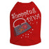 Shopping Diva Rhinestone Dog Tank