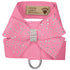 Silver Stardust Nouveau Bow Tinkie Dog Harness Perfect Pink