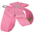 Silver Stardust Nouveau Bow Tinkie Dog Harness Perfect Pink