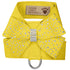 Silver Stardust Nouveau Bow Tinkie Dog Harness Sunshine