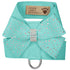 Silver Stardust Nouveau Bow Tinkie Dog Harness Tiffi Blue