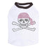 Skull Pink Bandana Rhinestone Dog Tank