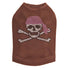 Skull Pink Bandana Rhinestone Dog Tank