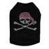 Skull Pink Bandana Rhinestone Dog Tank