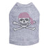 Skull Pink Bandana Rhinestone Dog Tank