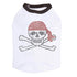 Skull Red Bandana Rhinestone Dog Tank