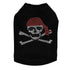 Skull Red Bandana Rhinestone Dog Tank