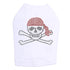 Skull Red Bandana Rhinestone Dog Tank