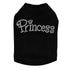 Small Princess Rhinestone Dog Tank