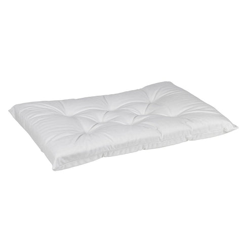 Snowflake Microvelvet Tufted Cushion Dog Crate Mat