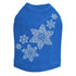 Snowflakes Rhinestone Dog Tank