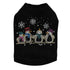 Snowman Family Rhinestone Dog Tank