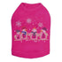 Snowman Family Rhinestone Dog Tank
