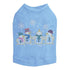 Snowman Family Rhinestone Dog Tank