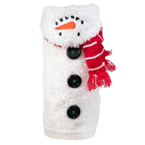 Snowman Hooded Dog Sweater