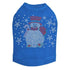 Snowman With Snowflakes Rhinestone Dog Tank