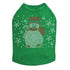 Snowman With Snowflakes Rhinestone Dog Tank