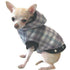 Snuggle Flannel Studded Dog Coat