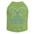 Some Bunny Loves Me Blue Rhinestone Dog Tank